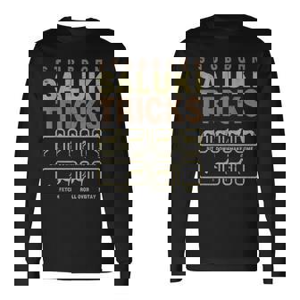 頑固なサルーキのトリックシャツ、面白いサルーキの所有者の贈り物、皮肉なサルーキの恋人 長袖Tシャツ - Kawaiitshirt