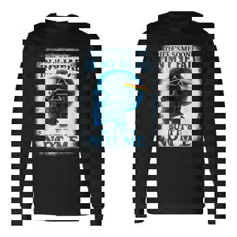 頭の中に誰かがいるけどスケルトンって言ってるのは私じゃない 長袖Tシャツ - Kawaiitshirt