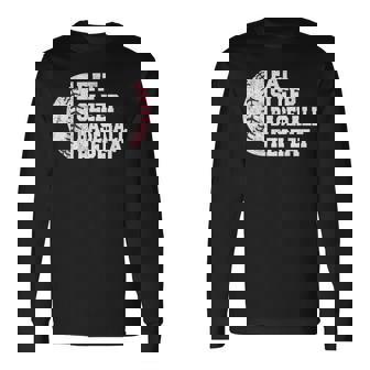 食べる、寝る、野球を繰り返す、野球選手、面白い、野球 長袖Tシャツ - Kawaiitshirt