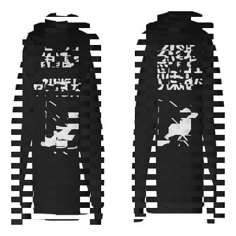 魚に餌をやりに来ました 船釣り 釣り好き 川釣り 海釣り 趣味 おもしろ ジョーク ネタ 趣味釣り 釣り 長袖Tシャツ - Kawaiitshirt