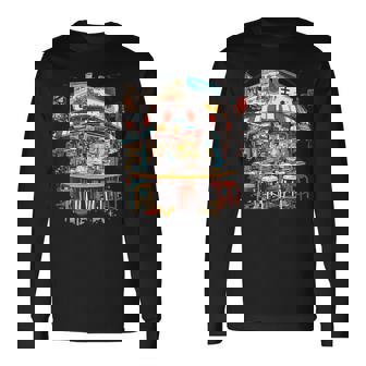 鮮やかな東京ラーメン屋 日本食好き カワイイオタク 長袖Tシャツ - Kawaiitshirt