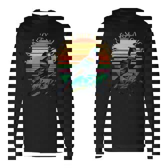 鳥 グラフィック グラックル 鳥の恋人 グラックル Got No Boss 長袖Tシャツ - Kawaiitshirt