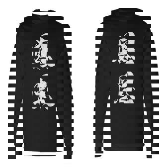 鳳凰 文字入り 漢字 熟語 フェニックス 不死鳥 黒 他カラー メンズ レディース 大きいサイズ 筆文字 長袖Tシャツ - Kawaiitshirt