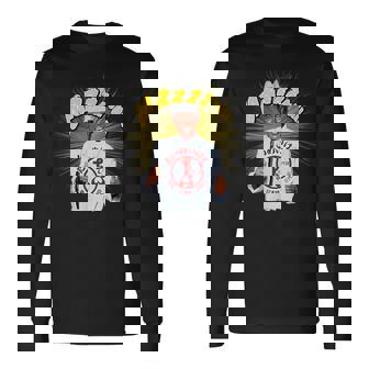 黒こげシェフ Yeah！（1） 長袖Tシャツ - Kawaiitshirt