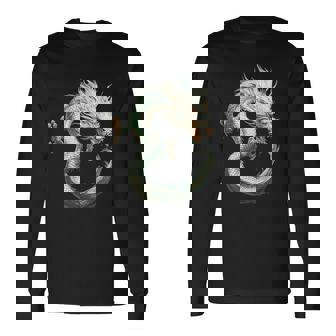 龍人 龍神 ドラゴンモチーフ 神話芸術 龍神竜 長袖Tシャツ - Kawaiitshirt