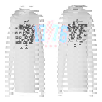 1776 Usa America 4Th Of July Patriotic Fourth Of July Long Sleeve T-Shirt - Thegiftio UK
