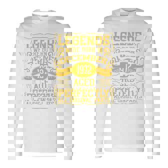 1972年12月に誕生した52歳の誕生日レジェンド。 長袖tシャツ 長袖Tシャツ - Kawaiitshirt