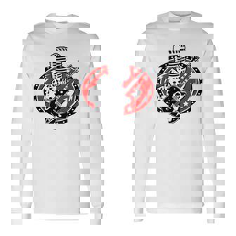 50年代ロカビリー ロックンロール ダンスパーティー レトロ 60年代音楽 長袖tシャツ 長袖Tシャツ - Kawaiitshirt