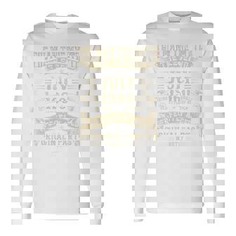 65歳の誕生日プレゼント 男性神話 1960年7月 長袖tシャツ 長袖Tシャツ - Kawaiitshirt