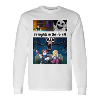 99 Nights In The Forest Fan Merch Long Sleeve T-Shirt - Thegiftio UK