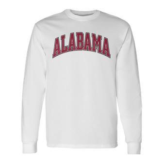 Alabama Throwback Long Sleeve T-Shirt - Thegiftio UK