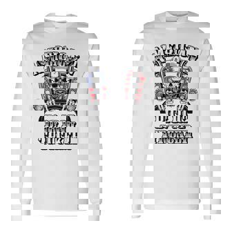 American Big Rig Trucker Heavy Haulage バックプリント 長袖Tシャツ - Kawaiitshirt