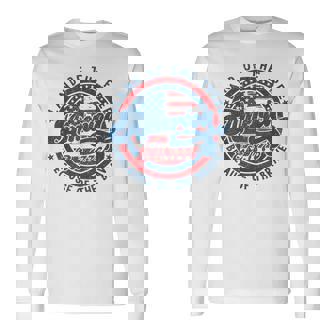 American Land Of The Free Because Of The Brave Usa Flag Long Sleeve T-Shirt - Thegiftio UK