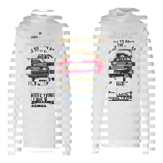 American Muscle Cars レトロカー愛好家用 長袖Tシャツ - Kawaiitshirt