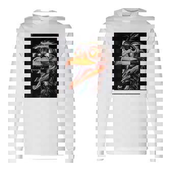 Archaeopteryx シャツ 面白い Dinousar ジュラシックプレデターファン 長袖Tシャツ - Kawaiitshirt