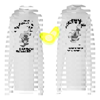 Avocado Lover Powered By Avocados World Vegan Day Long Sleeve T-Shirt - Thegiftio UK