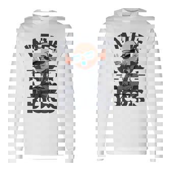 Baby Boss I'm The Boss レトロ Like A Boss キッズ 長袖Tシャツ - Kawaiitshirt