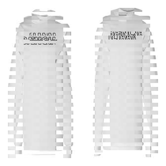 Balenaicana《ばれないかな》ホワイト 白 ロゴ【変なデザイン屋さん】ブランド パロディ 面白デザイン 長袖tシャツ 長袖Tシャツ - Kawaiitshirt