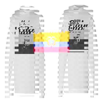 Bandera Ecuador Del Patrimonio Ecuador Ecuador Hecho En Ecuador Camiseta de manga larga - Regaloses