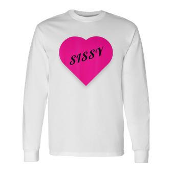 Bdsm 弱虫 愛 従順 メイド パンティー キンク 長袖Tシャツ - Kawaiitshirt