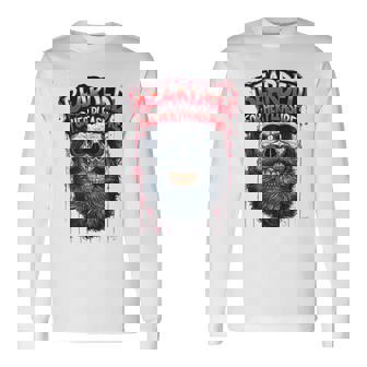 メンズ Bearded For Her Pleasure Beard Lover メンズ 長袖Tシャツ - Kawaiitshirt