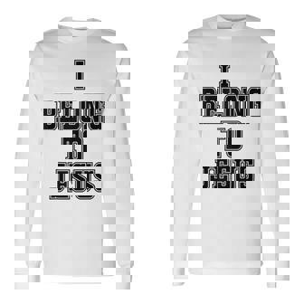 I Belong To Jesus Kaka I Belong To Jesus Langarmshirts - Seseable