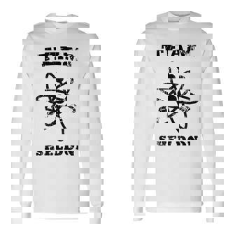 Big Bang Theory ロゴ チーム シェルドン アトム ライト 長袖Tシャツ - Kawaiitshirt