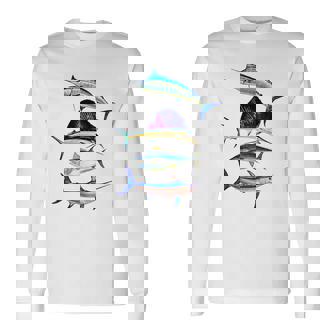 Big Deepea スポーツフィッシュ カジキ 太刀魚 カジキ マグロ 長袖Tシャツ - Kawaiitshirt