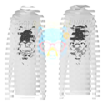 Bigtone Gapirginia Cool Bear サングラスデザイン 長袖tシャツ 長袖Tシャツ - Kawaiitshirt