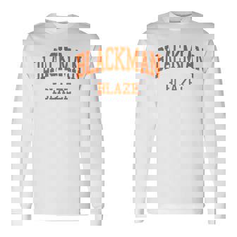 Blackman High School Hs Murfreesboro Tn Retro Sports Long Sleeve T-Shirt - Monsterry