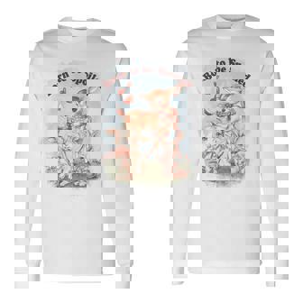 Born To Bepoiled Cute Animal Illustration 長袖tシャツ 長袖Tシャツ - Kawaiitshirt