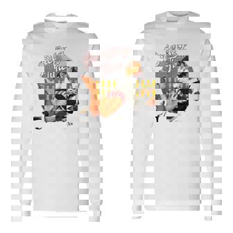 Briefing Time クラシックなボンバーノーズアートスタイル 長袖tシャツ 長袖Tシャツ - Kawaiitshirt