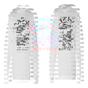 Cape Cod 4Th Of July Long Sleeve T-Shirt | Mazezy