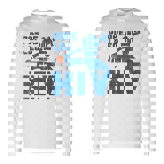 Chicago Pope Leo Xiv Da Pope Baseball Long Sleeve T-Shirt - Thegiftio
