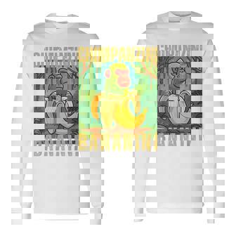 Chimpanzini Bananini Italian Brainrot 長袖Tシャツ - Kawaiitshirt