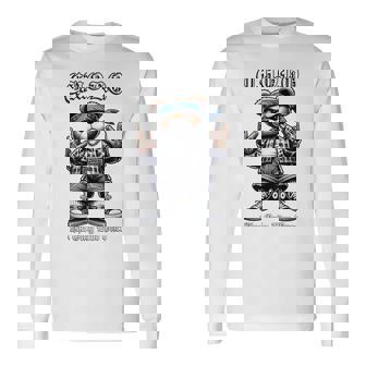 CHOLO Chu Only Live Once ヒップホップ テディベア チカーノ アート 長袖Tシャツ - Kawaiitshirt