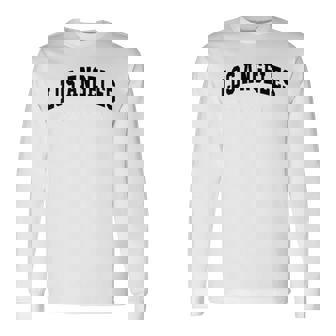 College Américain Los Angeles California T-shirt à manches longues - Cadeauxyz