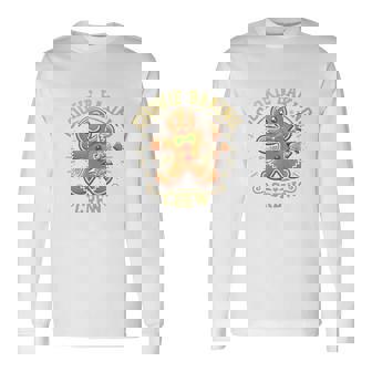 Cookie Baking Crew ジンジャーブレッドマン おもしろクリスマスベーキング 長袖tシャツ 長袖Tシャツ - Kawaiitshirt