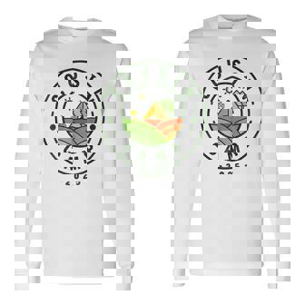 Cousin Camp 2025 Camping Tribe Summer Vacation Long Sleeve T-Shirt - Thegiftio UK