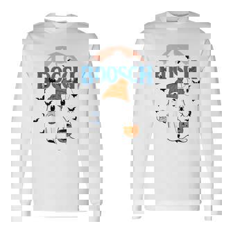 Cute Boosch Light Ghost Beer Pumkins Ghost Halloween Long Sleeve T-Shirt - Monsterry