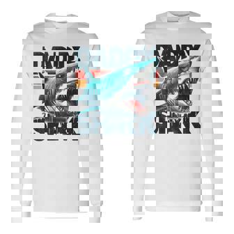 Daddyhark 父の日 家族 お父さんのお揃いの衣装 長袖Tシャツ - Kawaiitshirt