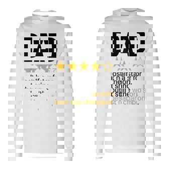 Dadtar Rating いびきジョーク 世界最高のお昼寝チャンピオン 長袖Tシャツ - Kawaiitshirt