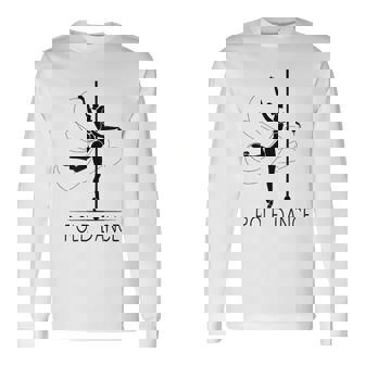Graphique Pole Dance Pour Pole Dancer T-shirt à manches longues - Cadeauxyz