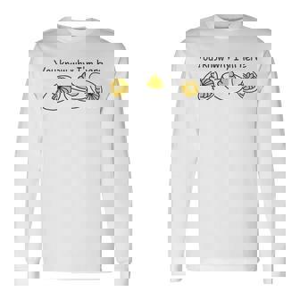 Deviled Egg You Know Why I'm Here Retro Thanksgiving Dinner Long Sleeve T-Shirt | Mazezy