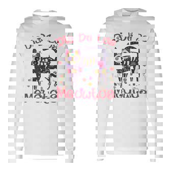 Dia De Los Meowtos Muertos シュガースカル キャット 死者の日 長袖Tシャツ - Kawaiitshirt