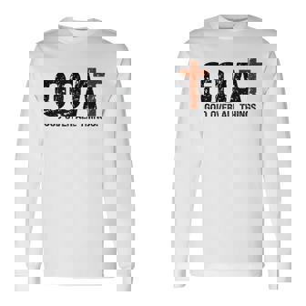 Diosobre Todas Las Cosas Está Buscando A Jesús El Mejor In Mangas Camiseta de manga larga - Regaloses