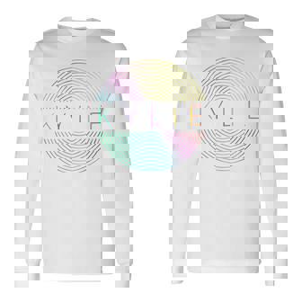 Divertido Nombre Personalizado Kylieintage Kylie Retro Meme Camiseta de manga larga - Regaloses