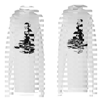 Djモナリザ 長袖Tシャツ - Kawaiitshirt