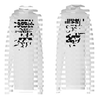 Dodgballquad Dodge Ball Game 長袖Tシャツ - Kawaiitshirt