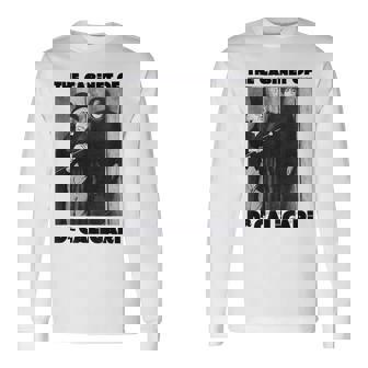 Dr Caligari ハロウィンモンスターポスター ヴィンテージホラー映画 長袖Tシャツ - Kawaiitshirt